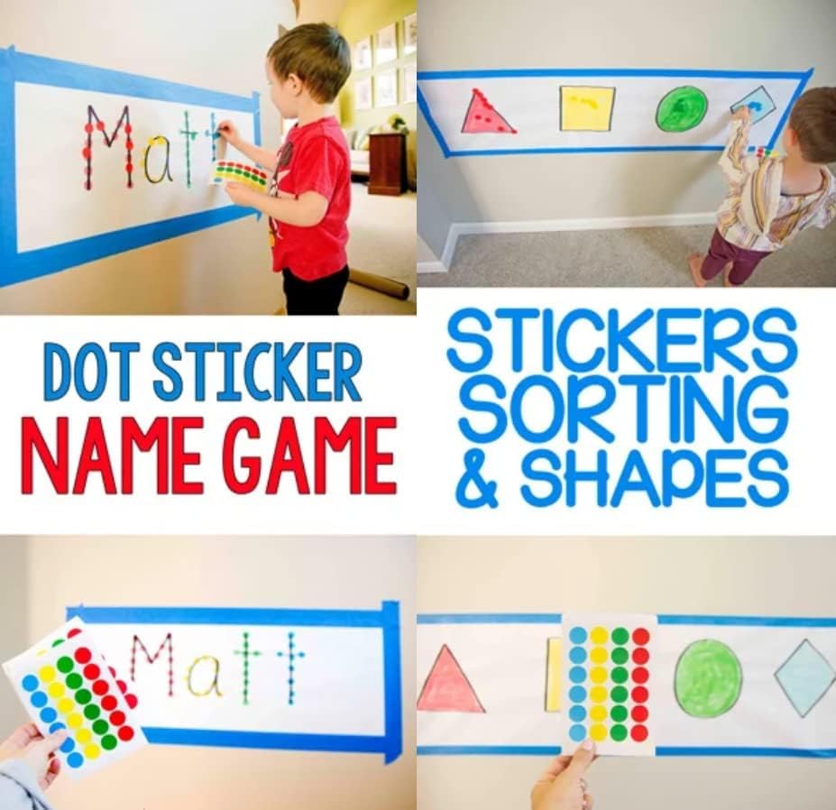 2000 Piece Red Color 12mm (0.5 Inch) Round Dot Sticker Self Adhesive Labels Writable Surface for Kids Activity, File Classification, Calendar Planner (Red) image 2