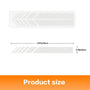 Reflective Rear View Mirror Stripe Stickers - 4 Pcs