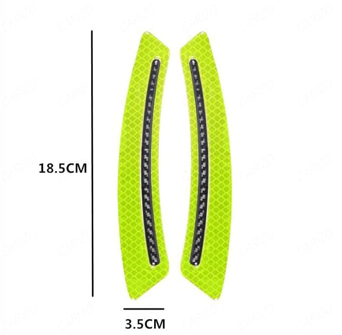 Car Fender Reflective Stripe Stickers - 2 Pcs