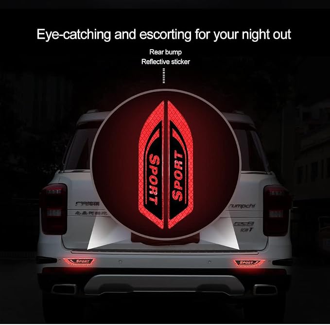 3D Reflective Anti-Collision Warning Stickers