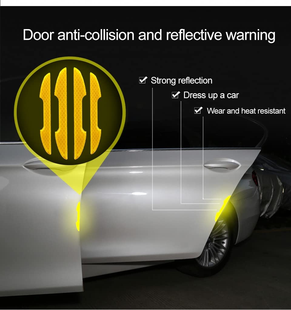 Car Door Anti-Collision Reflective Safety Strips