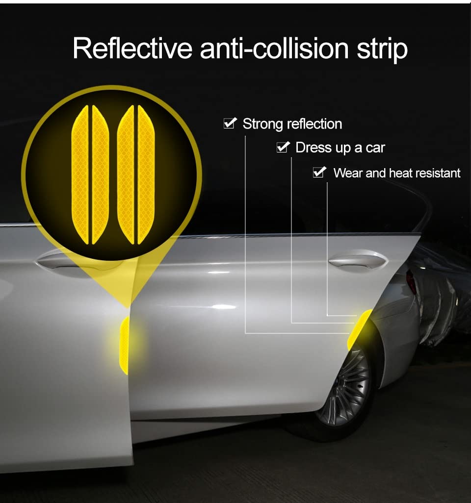 Car Door Guard Reflective Safety Strips