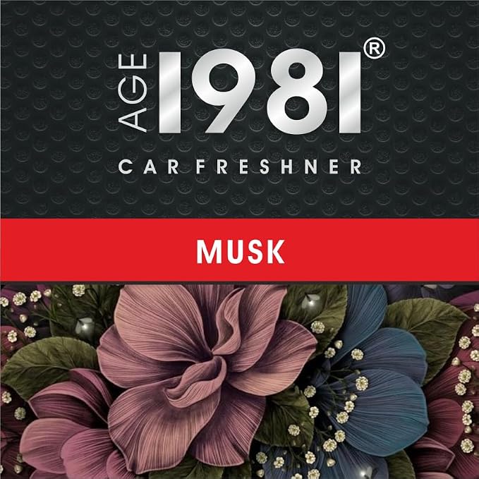 AGE 1981 Car Solid Air Freshener - Musk