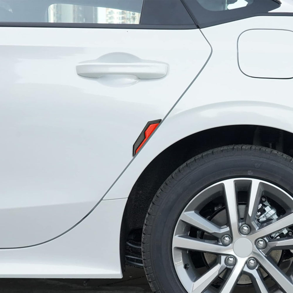 Carbon Fiber Car Door Protection Stickers - 4 Pcs