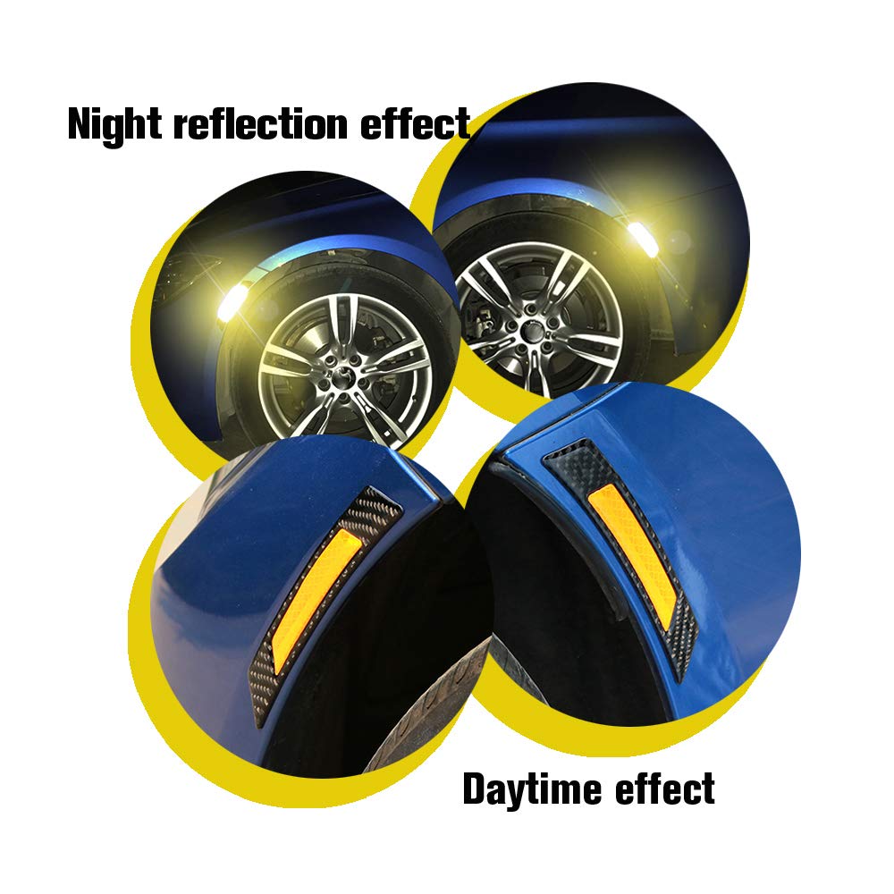 3D Reflective Caution Safety Tape for Cars
