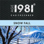 AGE 1981 Car Solid Air Freshener - Snow Fall