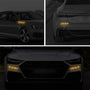 3D Reflective Fender & Bumper Stripe Stickers - 6 Pcs