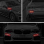 3D Reflective Fender & Bumper Stripe Stickers - 6 Pcs