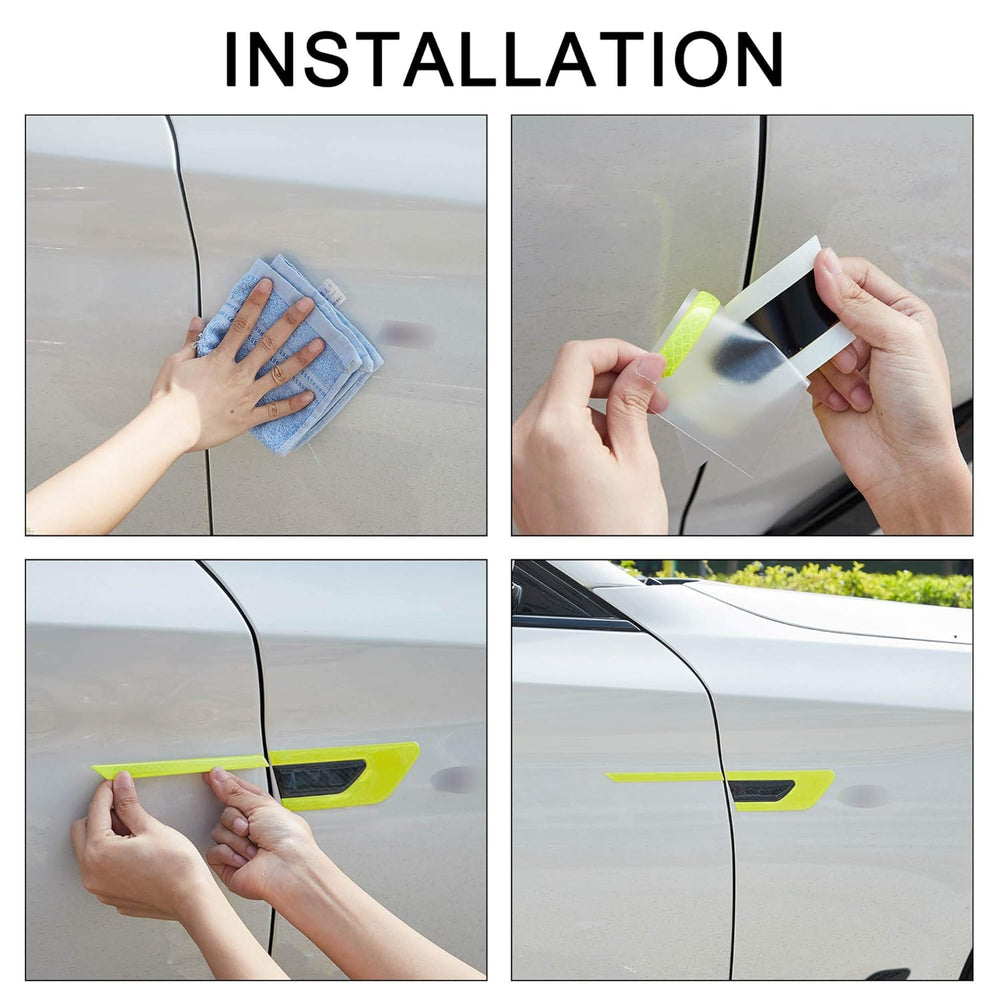 3D Reflective Fender & Bumper Stripe Stickers