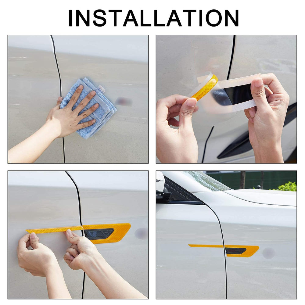 3D Reflective Fender & Bumper Stripe Stickers