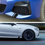 Reflective Wheel Rim Hash Stripe Decals - 6 Pcs, 18-21 in