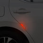 Carbon Fiber Car Door Protection Stickers - 4 Pcs
