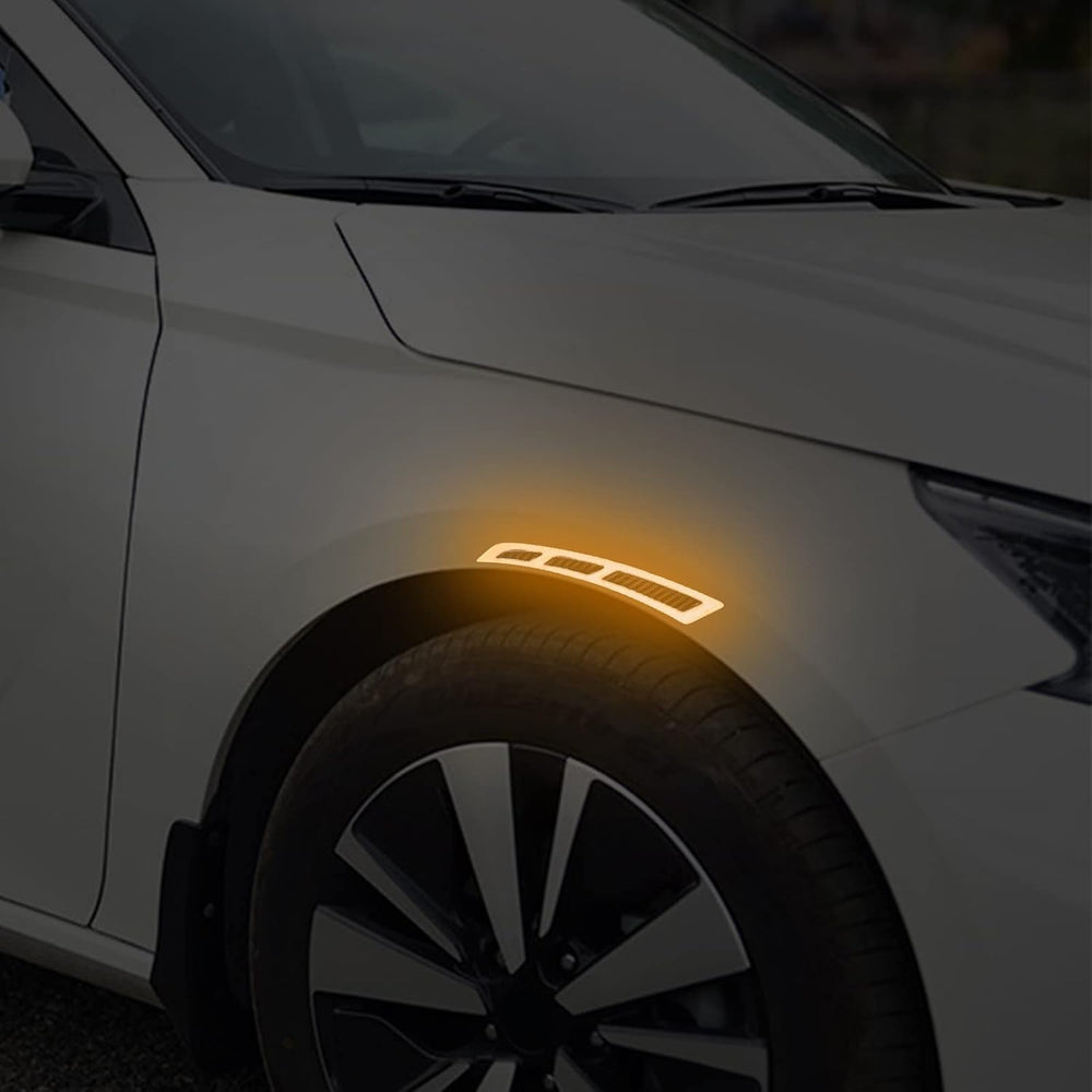 Blade Wheel Eyebrow Reflective Safety Stickers