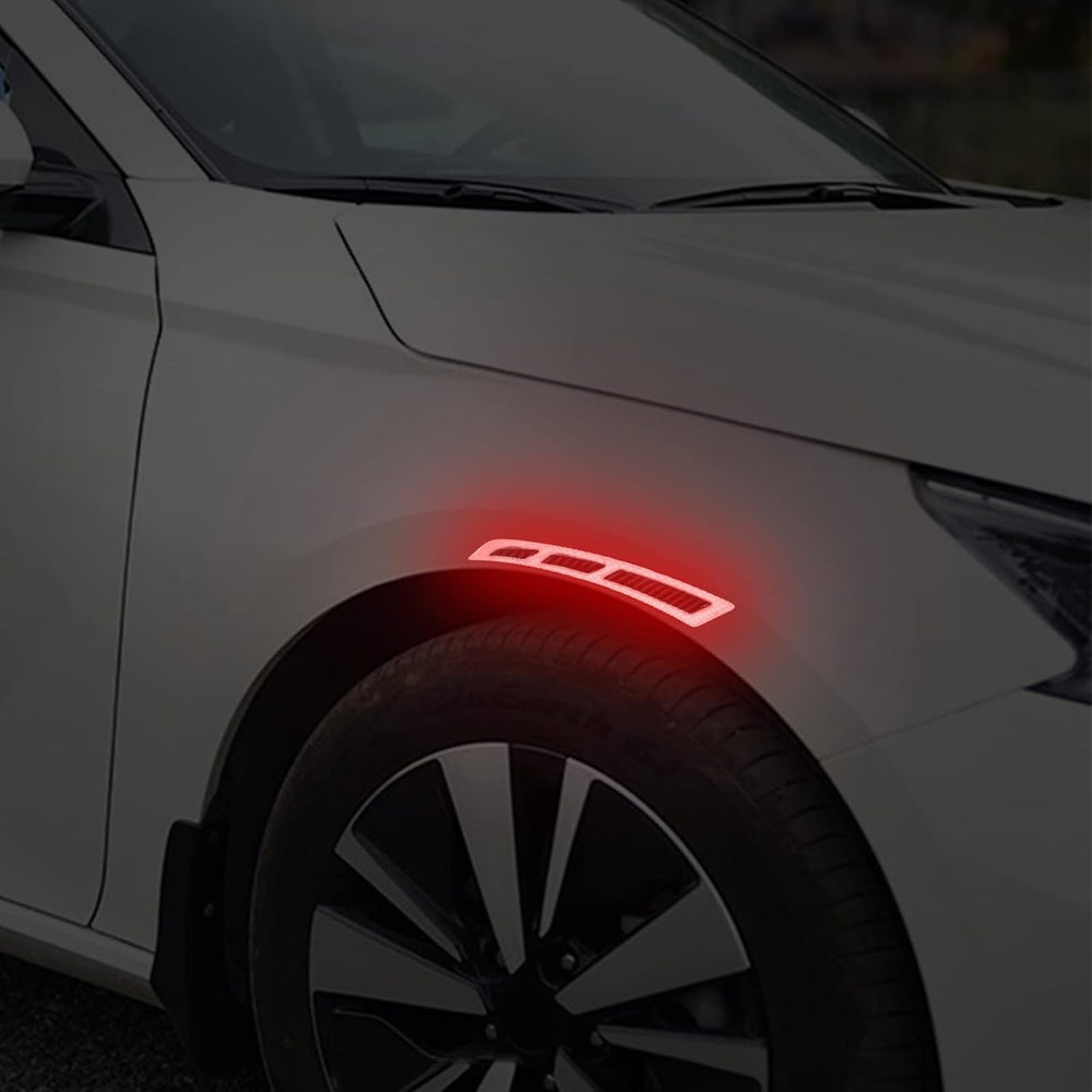 Blade Wheel Eyebrow Reflective Safety Stickers