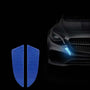 Universal Car Bumper Reflective Stickers - 4 Pcs