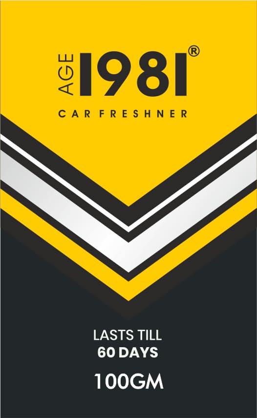 AGE 1981 Car Solid Air Freshener - Citrus