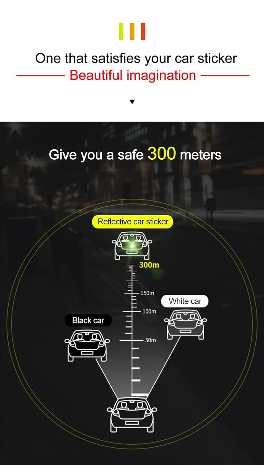 Car Door Anti-Collision Reflective Safety Strips