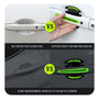 Reflective Car Door Handle Scratch Guards - 8 Pcs
