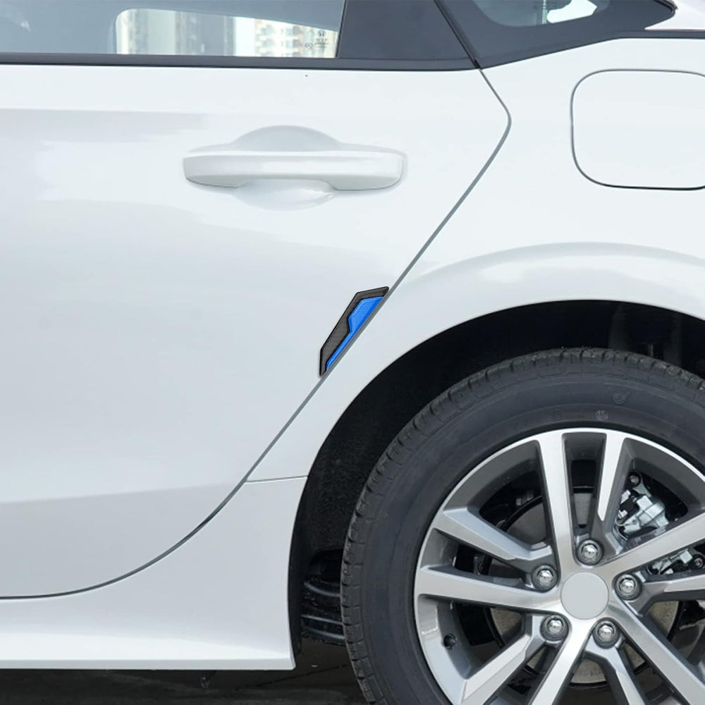 Carbon Fiber Car Door Protection Stickers - 4 Pcs