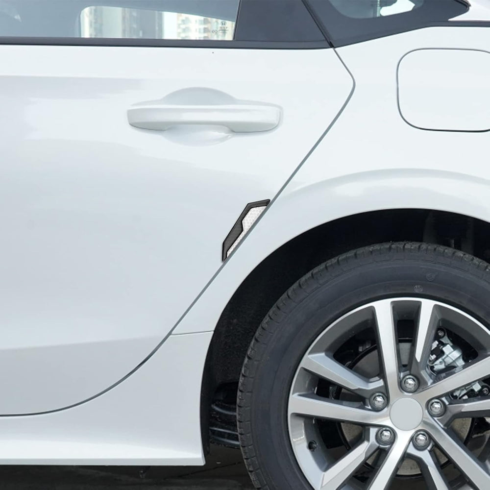 Carbon Fiber Car Door Protection Stickers - 4 Pcs