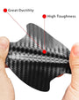 Carbon Fiber Car Door Handle Scratch Guards - 4 Pcs