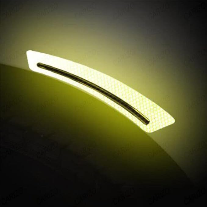 Car Fender Reflective Stripe Stickers - 2 Pcs