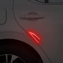 Carbon Fiber Car Fender Protection Stickers - 2 Pcs