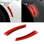 Car Fender Reflective Stripe Stickers - 2 Pcs