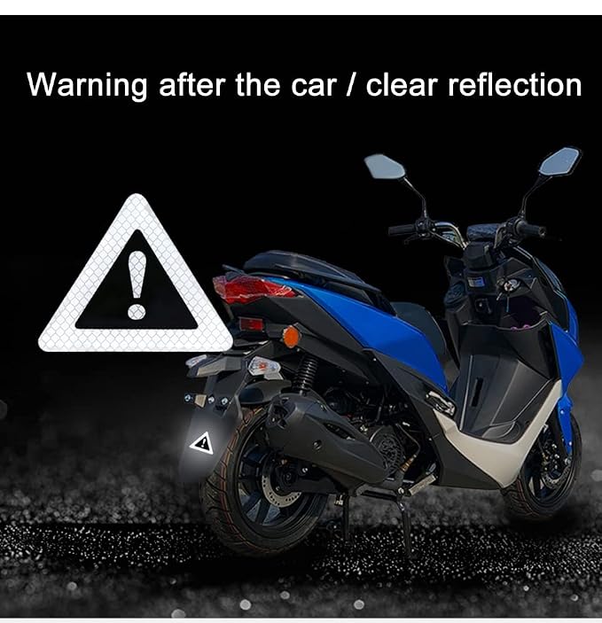 Reflective Triangle Warning Stickers for Vehicles