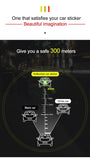 Sport Reflective Wheel Eyebrow Stickers