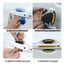 Reflective Car Door Handle Scratch Guards - 8 Pcs