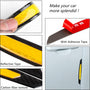 Reflective Car Door Edge Guard Stickers - 4 Pcs