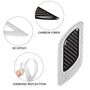 3D Reflective Fender & Bumper Stripe Stickers - 6 Pcs