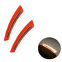 Car Fender Reflective Stripe Stickers - 2 Pcs