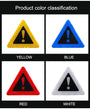 Reflective Triangle Warning Stickers for Vehicles