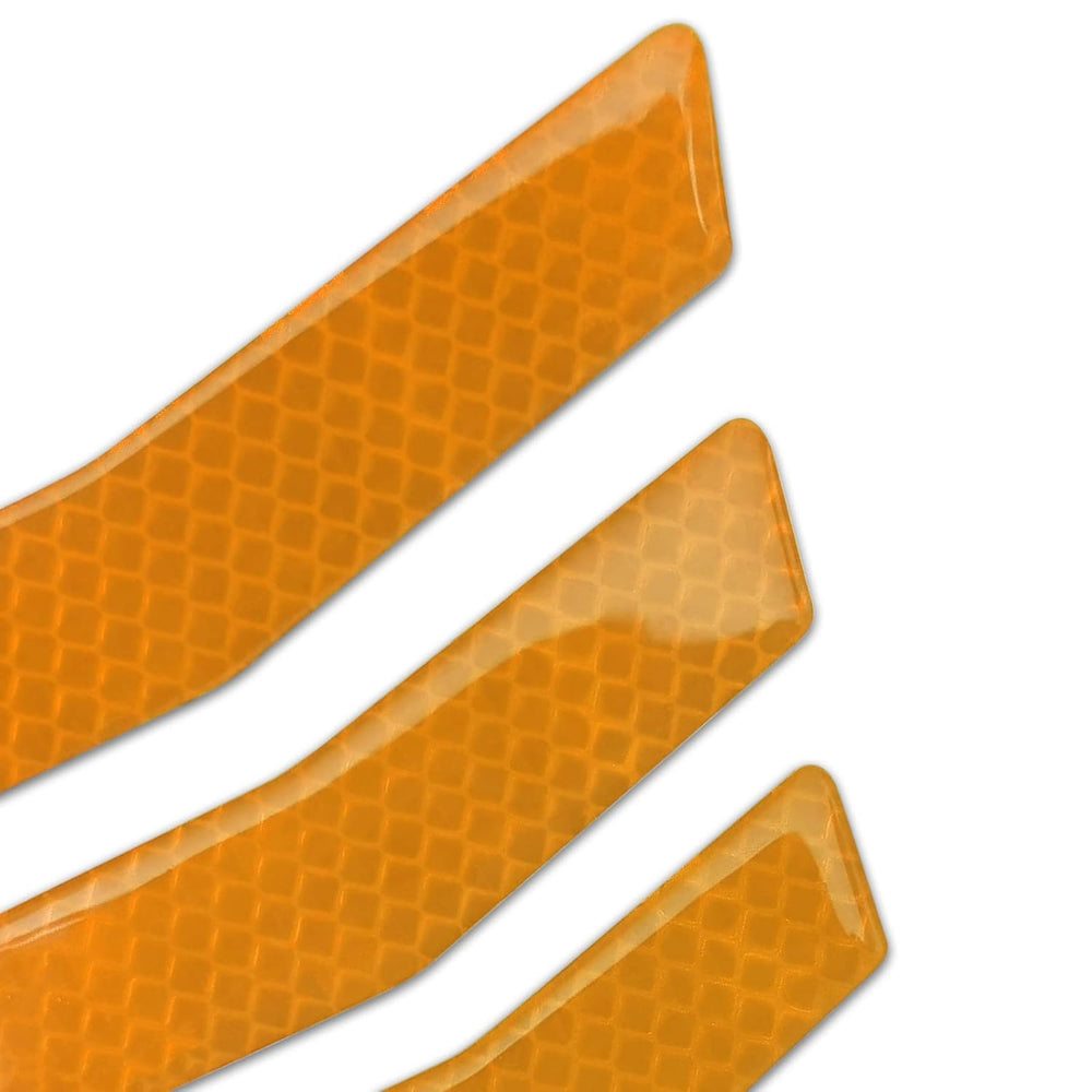 Reflective Bumper Protector Strips - 3 Pcs
