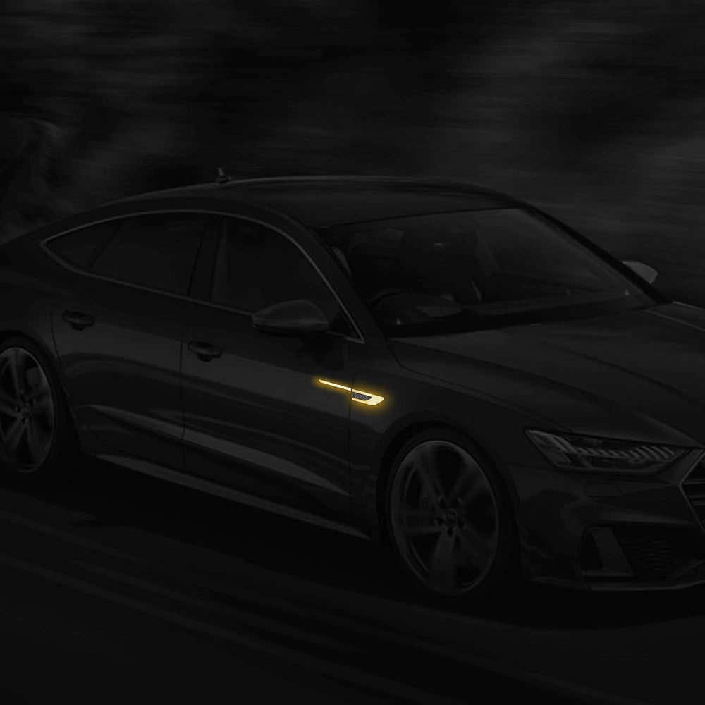 3D Reflective Fender & Bumper Stripe Stickers