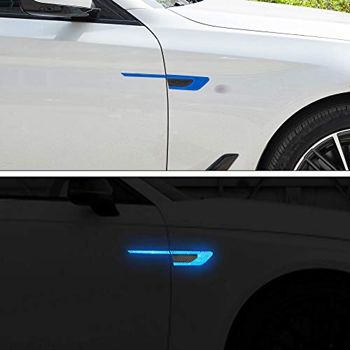3D Strong Reflective Stripe Stickers for Car Fender Bumper High-Intensity Night Visibility Reflective Decal Safety Warning Diamond Grade Universal image 11