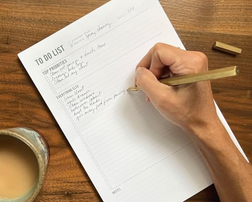 To Do List Notepad - Daily Task Planner, Checklist, and Organizer - Planner pad for work and school productivity - Single Side - 5.75 x 9” - 50 Tear Off Sheets image 2
