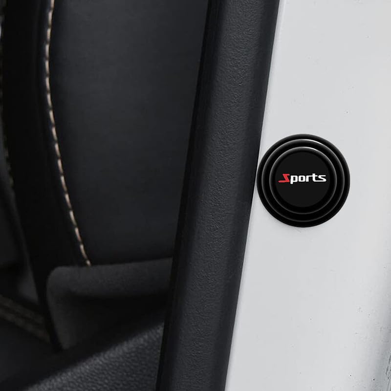 (8 pcs) Universal Car Door Shock Absorber Car Door Protection Sticker,Buffer Bumper Cushion Car Door Shock Absorbing Gaskets