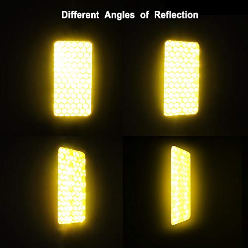 Strong Reflective Stickers High-Intensity Night Visibility Decals Safety Warning Diamond Grade Waterproof Self Adhesive image 4