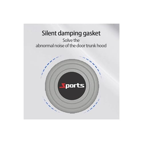 (8 pcs) Universal Car Door Shock Absorber Car Door Protection Sticker,Buffer Bumper Cushion Car Door Shock Absorbing Gaskets image 4