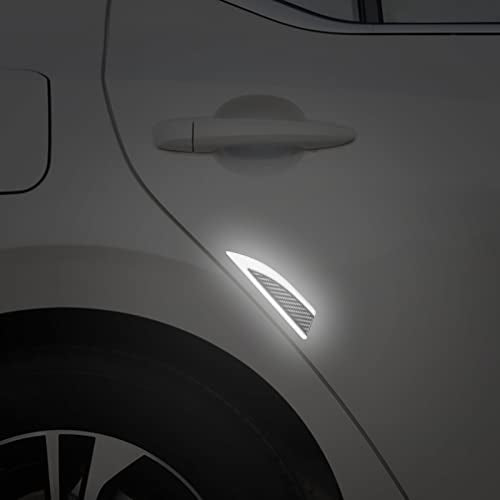 2PCS Carbon Fiber Car Fender Stickers Decal Protection Car Side Sticker image 20