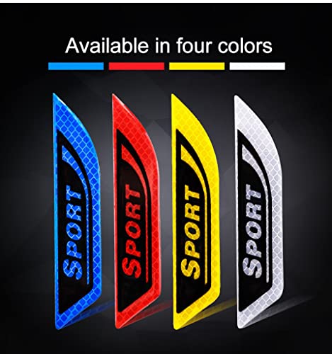 Car Anti Collision Warning Sticker 3D Reflective Tape Safety Sign Scratch Resistant Warning Tape for Bus Motorcycle Bicycle image 3