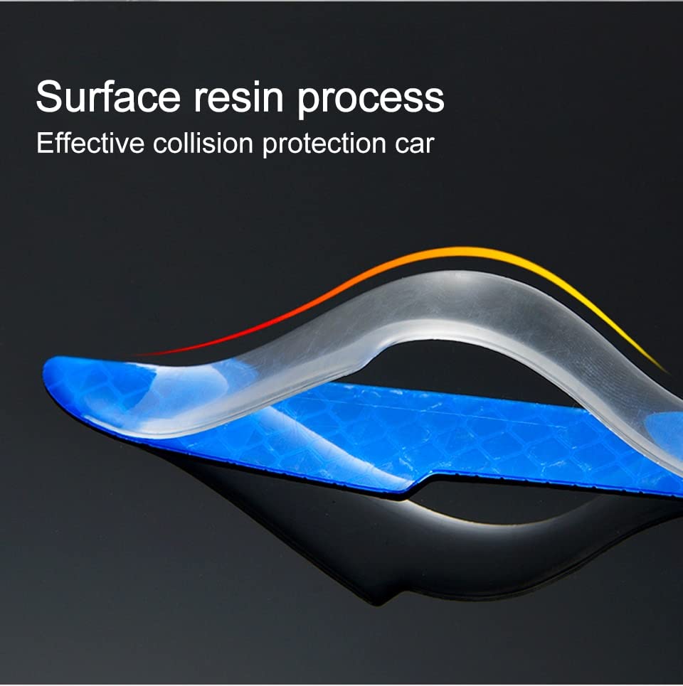 Car Reflective Strip Anti-Collision Warning Sticker Safety Mark Scratch-Proof Tape for Bus Motorcycle Reflective Door Sticker Compatible with Aadi Q3 image 7