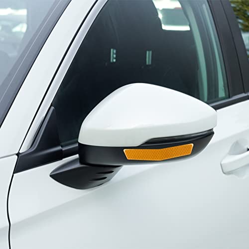 3 Pcs Front and Back Bumper Protector Strip Scratch Blocking Trace Reflective Sticker image 4