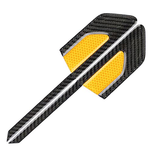 Car Side High Intensity Reflective Bumper Fender Safety Warning Sticker Night Visibility image 5