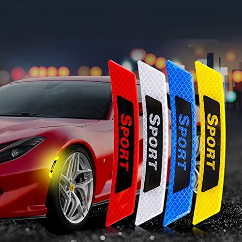 Sport - Car Reflective Sticker, Warning Wheel, Eyebrow Edge, Warning Light Reflector, Protective Sticker, Car Styling image 1