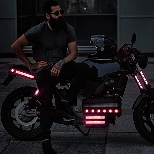 Strong Reflective Stickers High-Intensity Night Visibility Decals Safety Warning Diamond Grade Waterproof Self Adhesive image 15