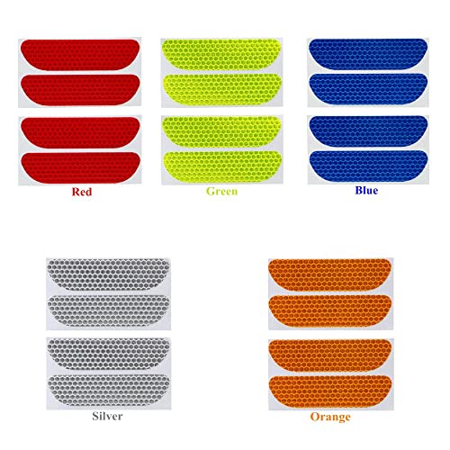 Universal Auto Car Door Open Sticker Reflective Tape Safety Warning Decal Universal image 4